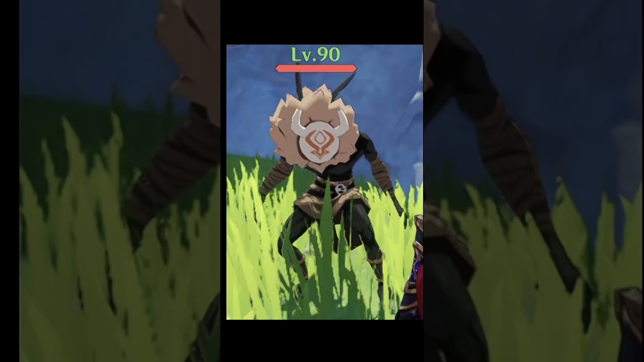 what's behind the hilichurl mask #genshinimpact #hilichurl  #YTGamerWeek