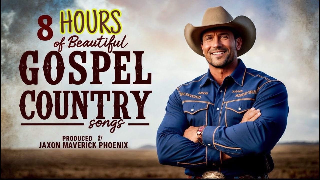 8 Hours of Beautiful Gospel Country Music and Songs