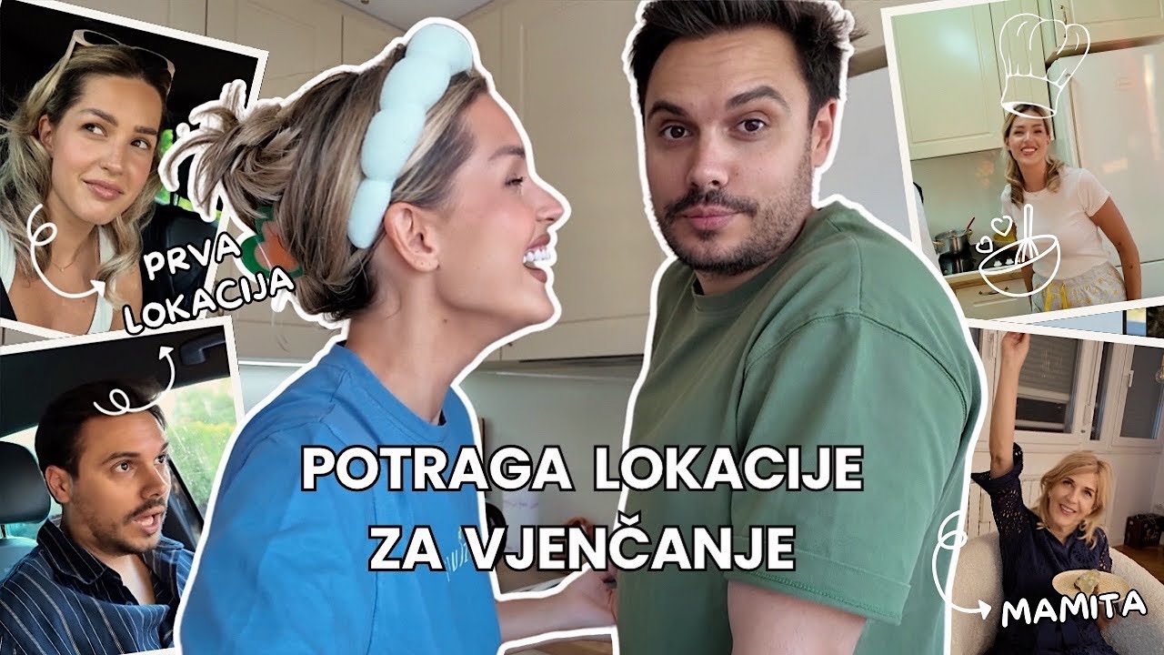 weekly vlog | tražimo savršenu lokaciju za VJENČANJE?! ✨🤍