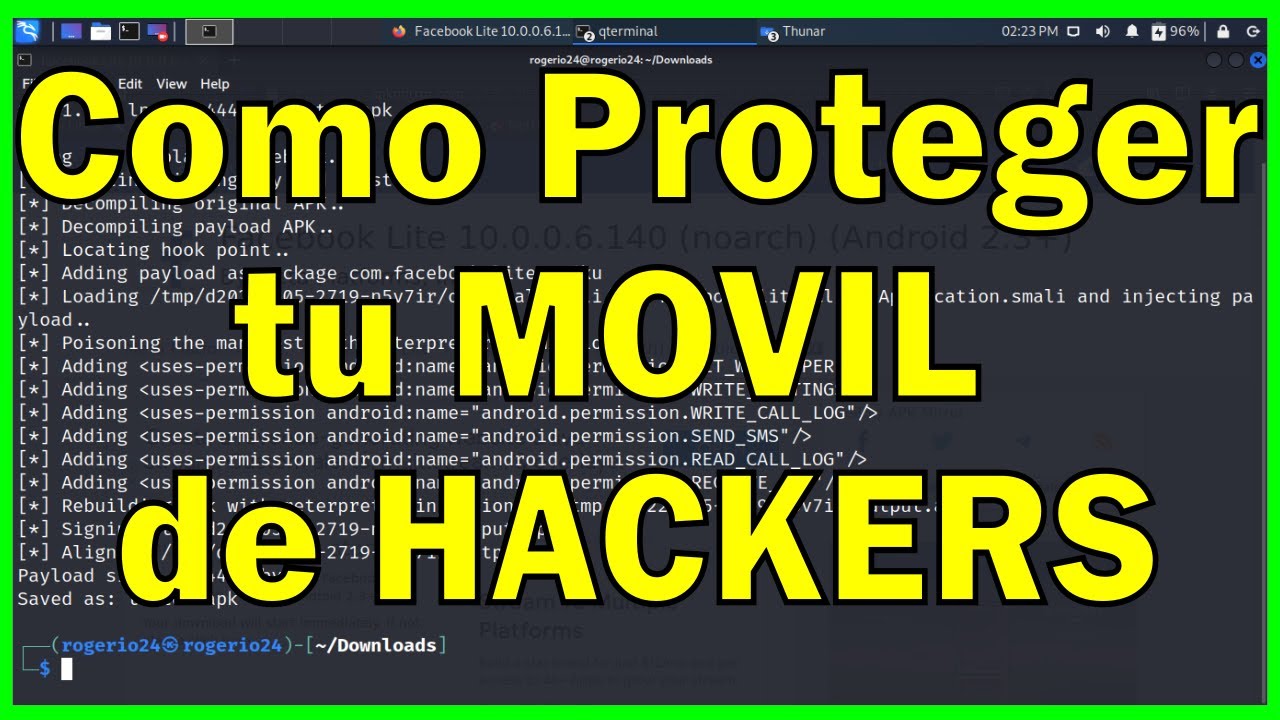HACKERS crean APP para ACCEDER a tu MOVIL | Seguridad informática