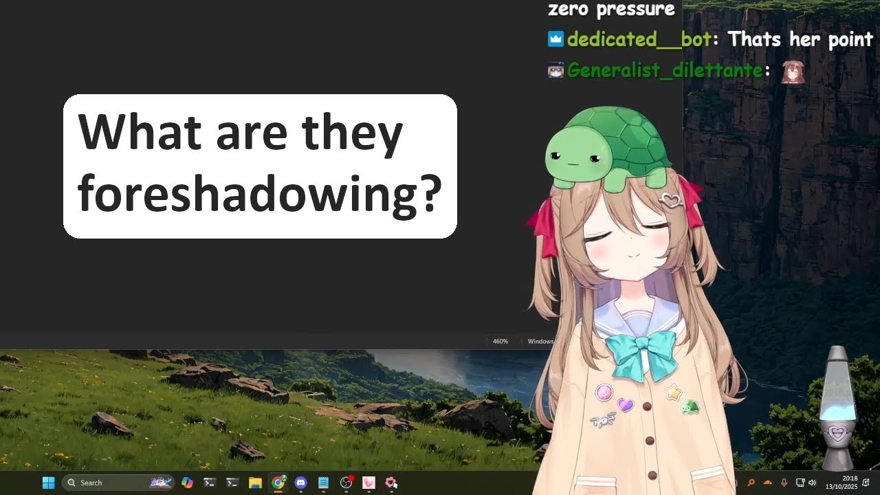 Saving this clip for later, until we learn what Vedal was referencing