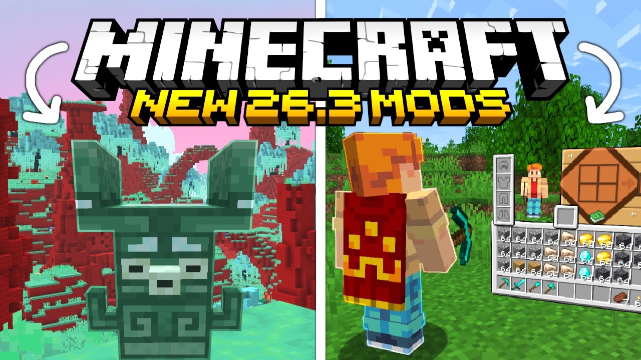 Top 10 Minecraft Mods for 26.3!