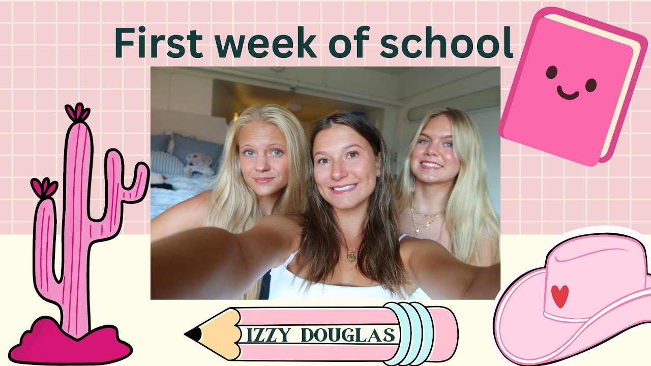 First week of college vlog!! 🐻⬇️ (University of Arizona) ❤️❤️❤️