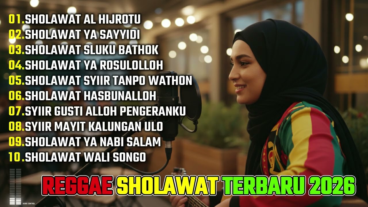 Reggae Sholawat Paling Merdu 🎶❤ Kumpulan Lagu Sholawat Versi Reggae Ska Terbaru 2026