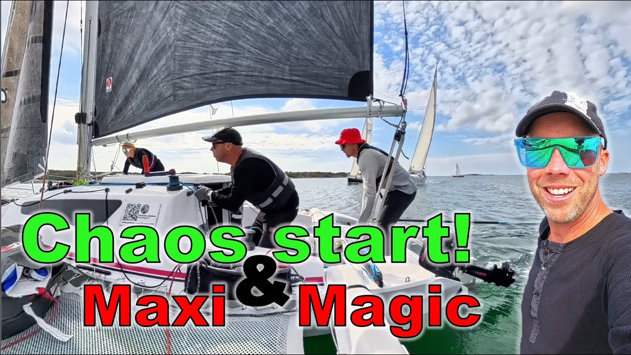 Chaos START & Maxi Magic! 🏆 Sandö Regattan 2025
