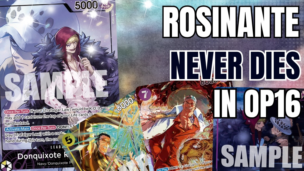 Дозорный Росинант невероятен в OP16 | One Piece TCG [OP16]