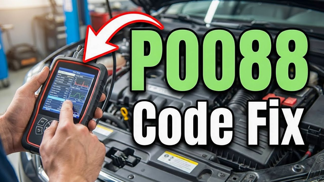How To Fix P0088 Code - Fuel Rail Pressure Too High - Diagnosis And Repair