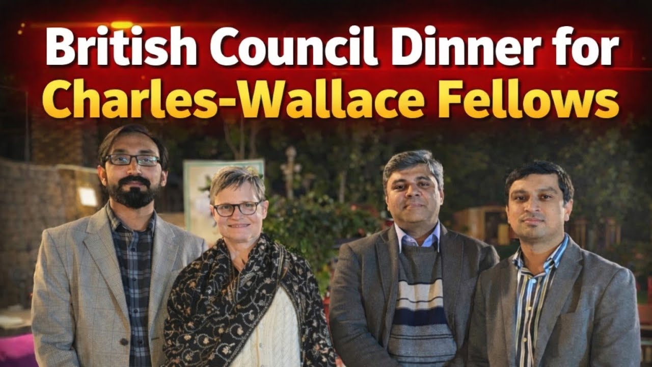 British Council Arranged a Dinner for  Charles-Wallace Fellows | Cultural Evening & Networking Event