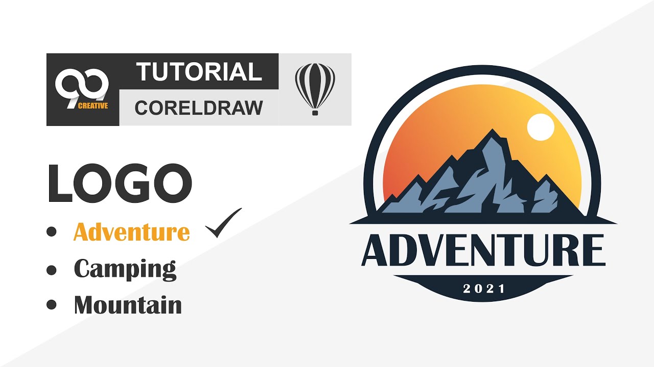 Tutorial Membuat Logo Adventure  di CorelDraw | Part 2