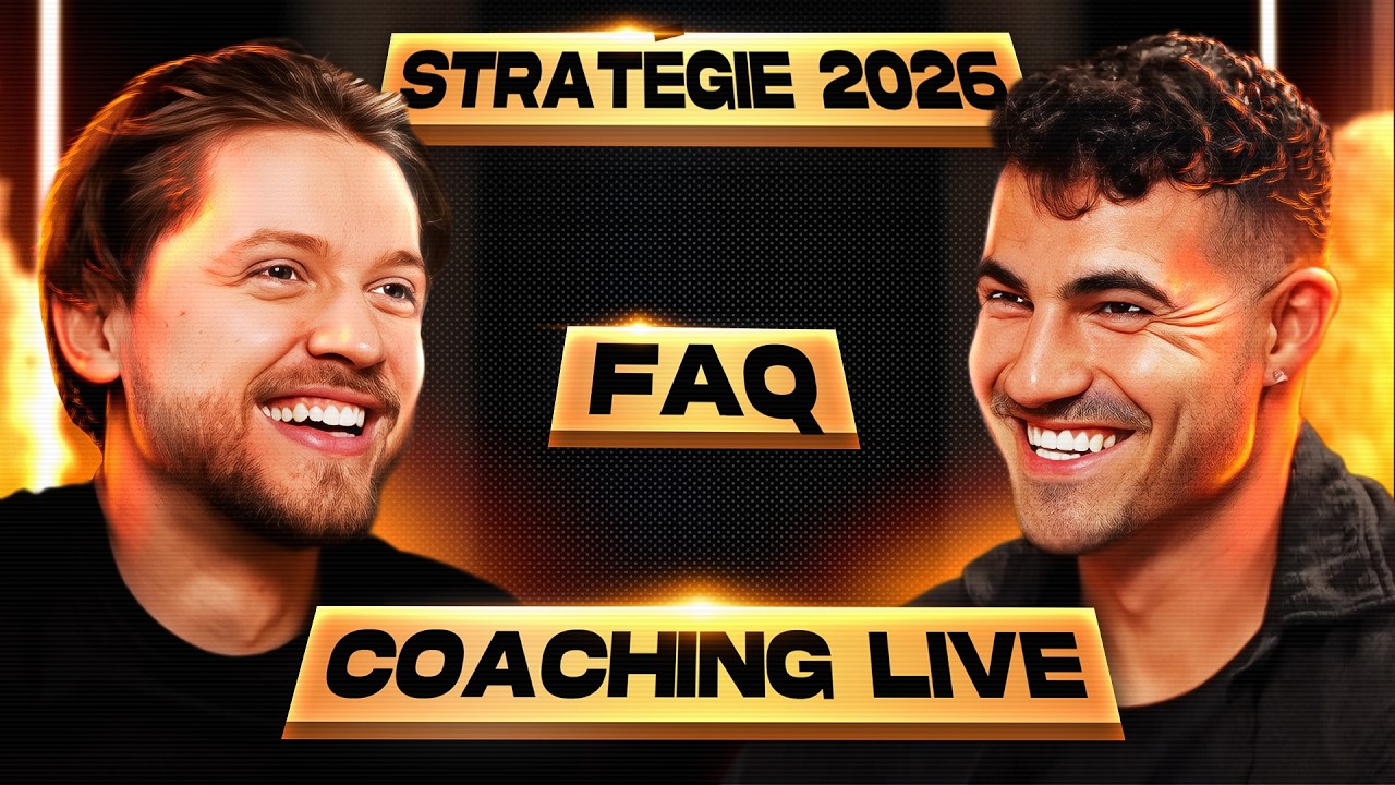 STRATÉGIE 2026, ADS, FAQ, COACHING EN DIRECT | MASTER LIVE 🔴