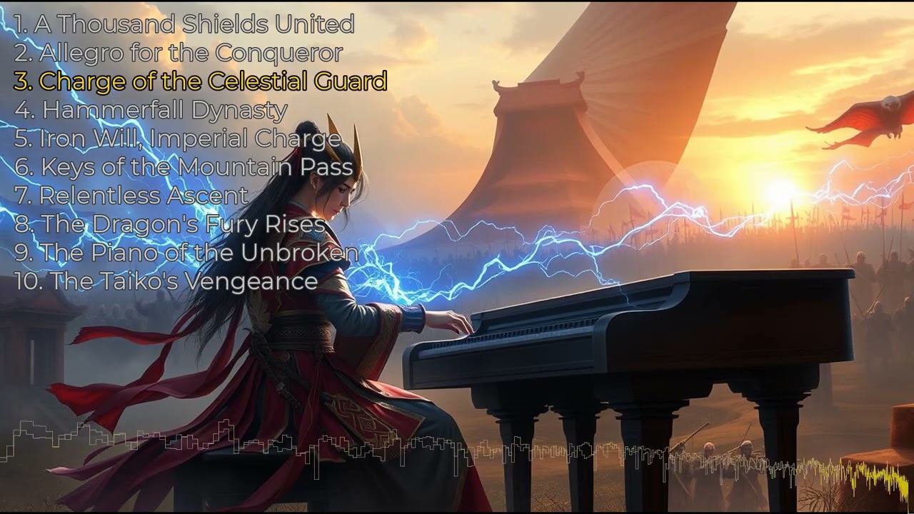 Relentless Ascent Motivational Battle Music, Cinematic Chinese Flute & Piano
