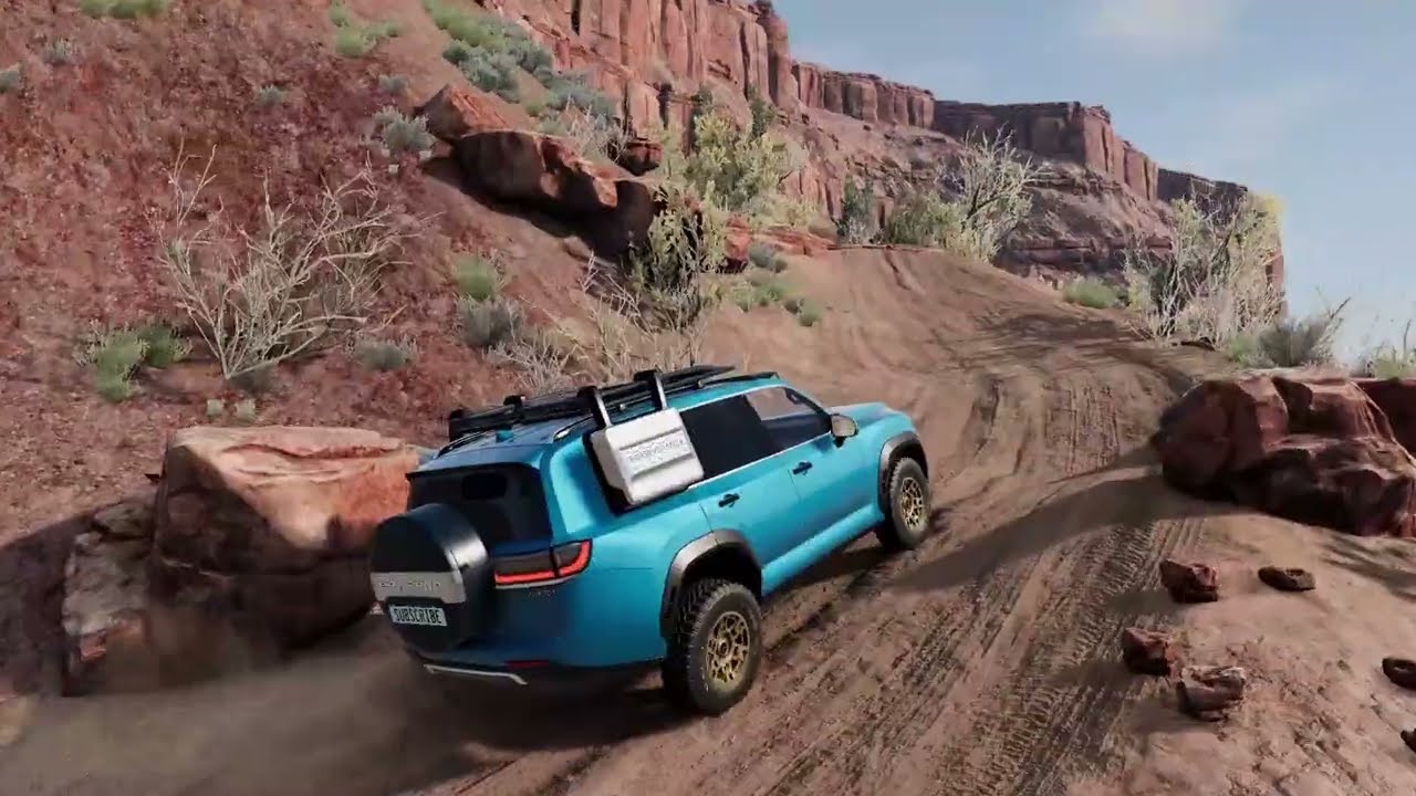 Insane Off-Road Hill Climb – Part 1 | Can the Car Survive? | BeamNG.drive