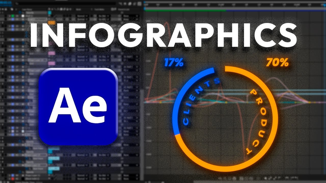 How to Create Simple Infographics in After Effects | Beginner Tutorial