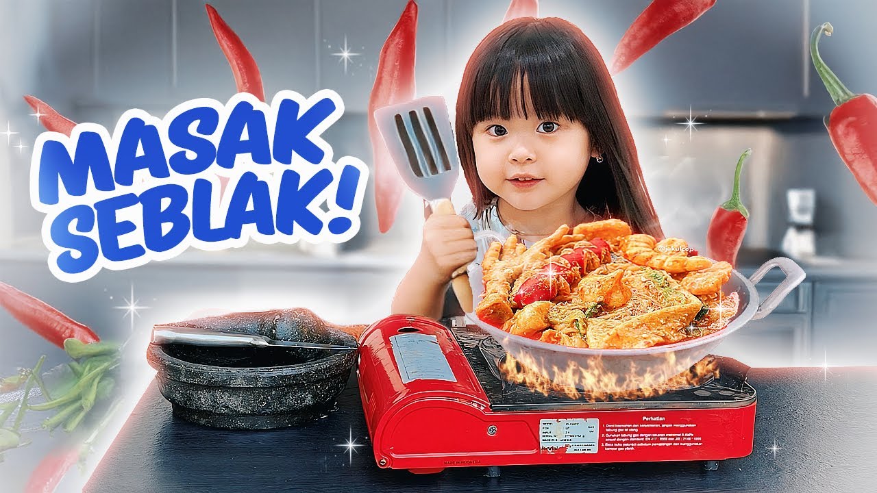PERTAMA KALINYA YUKA-CHAN BIKIN SEBLAK! | vlog