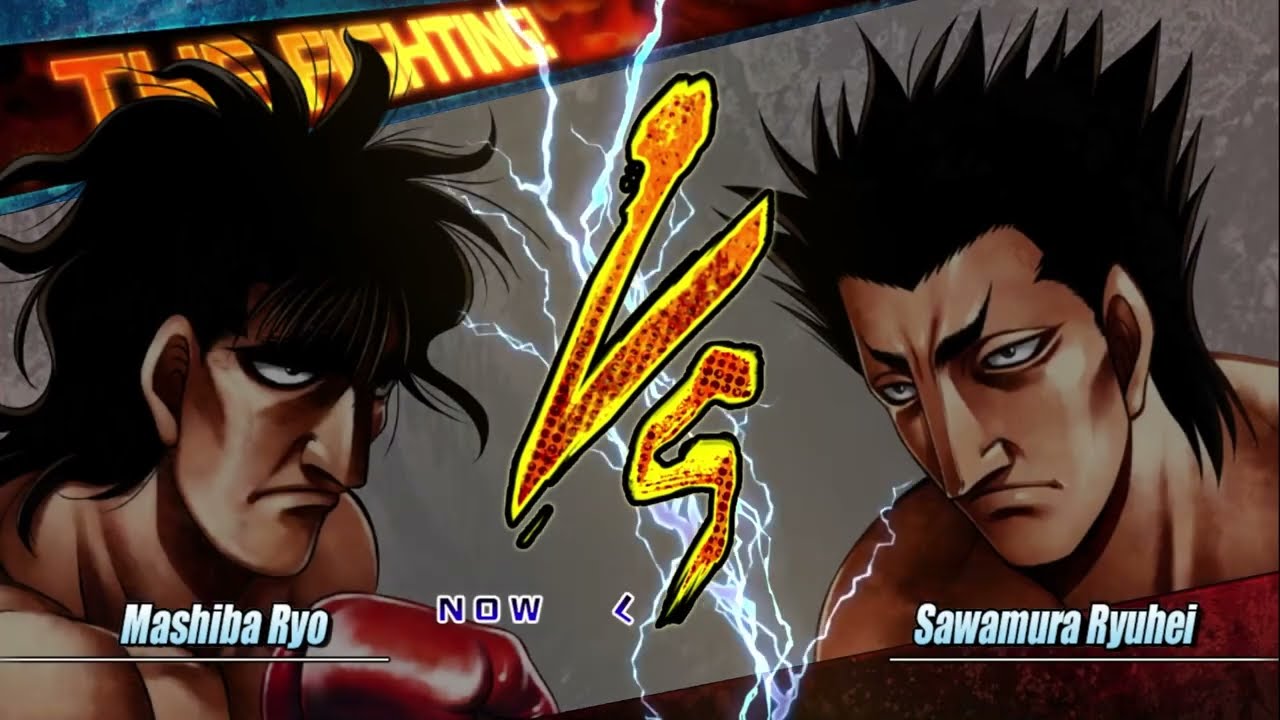 ROUND 1 Mashiba Ryo vs Sawamura Ryuhei Hajime no Ippo The Fighting