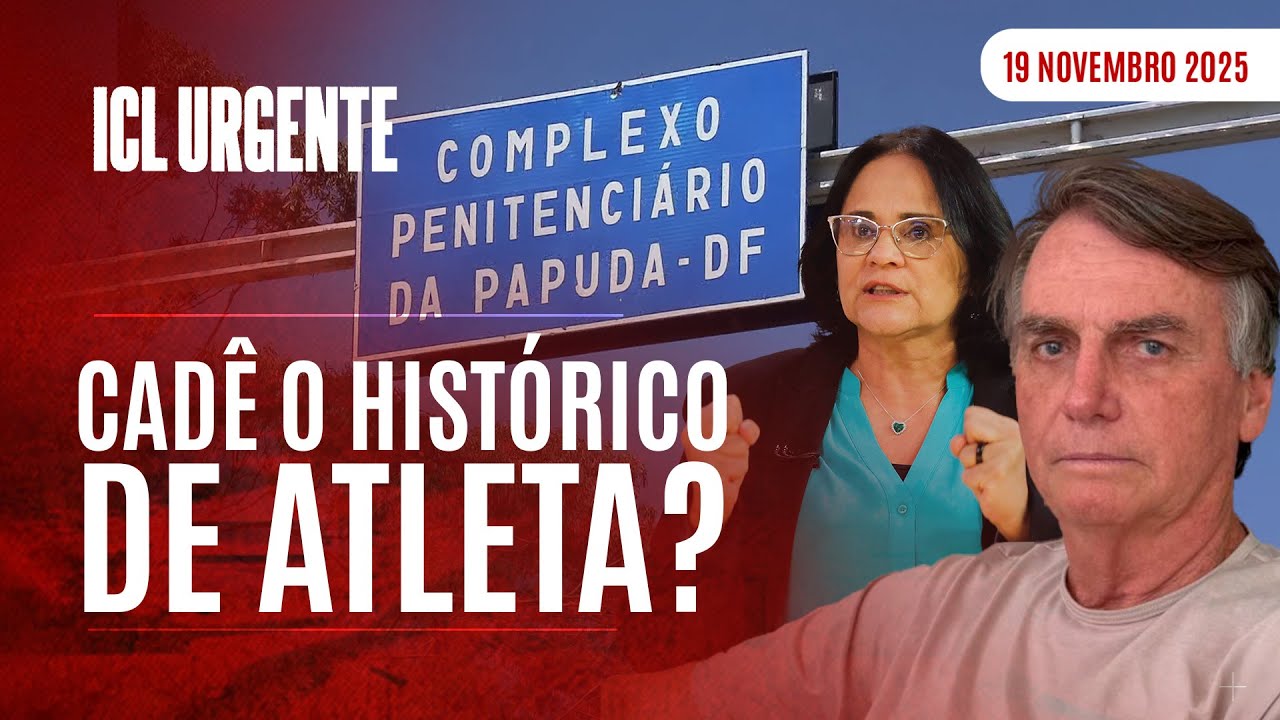 ICL URGENTE  - 19/11/25 - ALIADOS DE BOLSONARO DIZEM QUE EX-PRESIDENTE PODE MORRER NA PAPUDA
