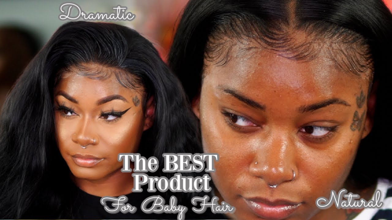 The BEST PRODUCT for laying baby hair 👀?? | NO LIFTING | Laurasia Andrea
