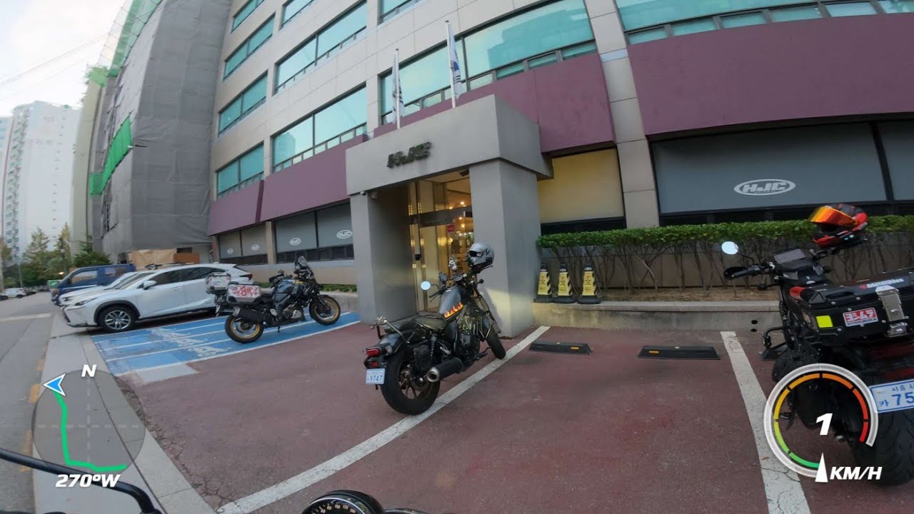 [251025] kawasaki z900rs ride 에버랜드 스피드웨이 - HJC Show Room