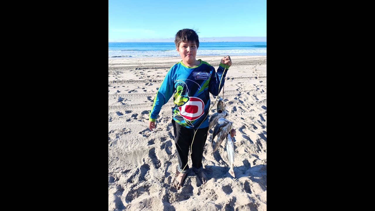 DIA DE PESCA DE ROBALOS Y CORVINAS EN EL PACIFICO, DICIEMBRE 2025