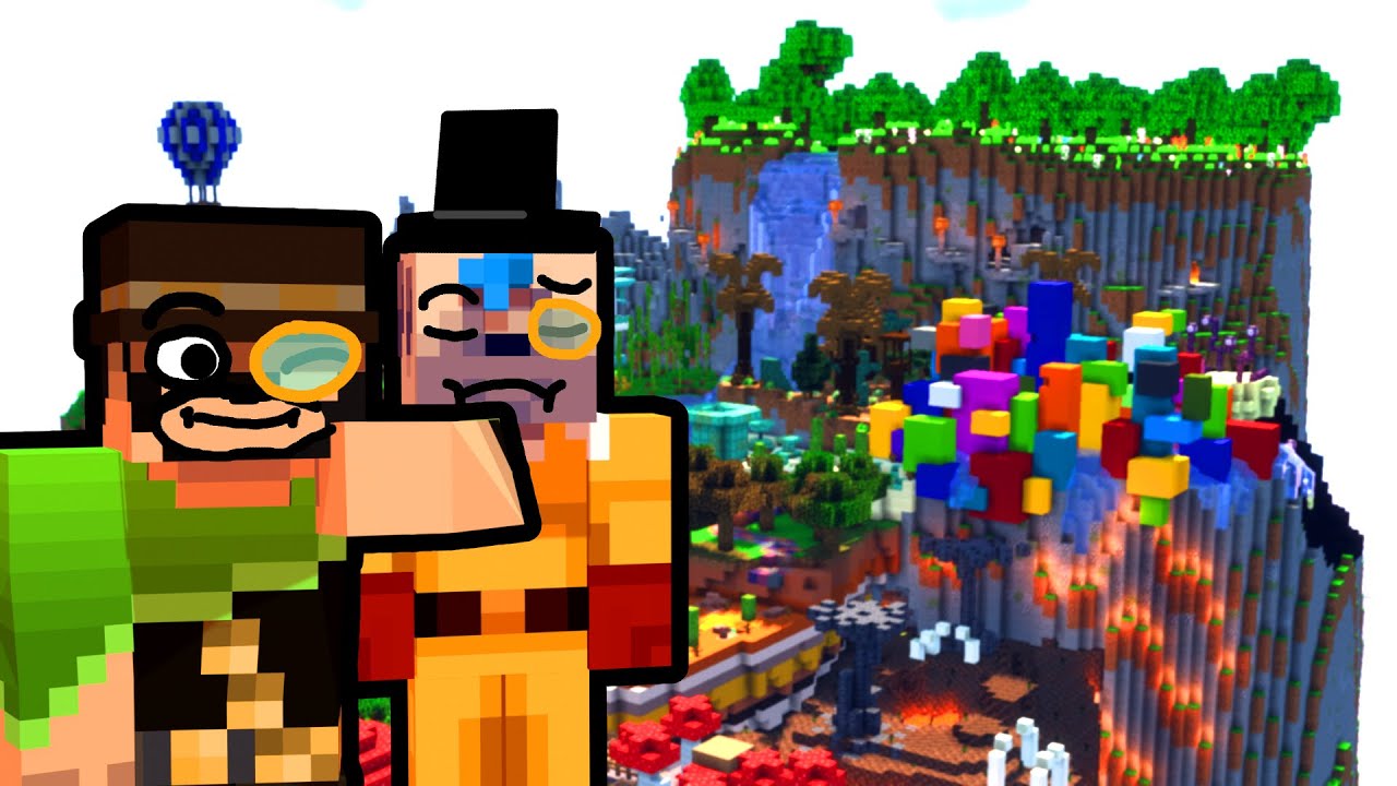A Very High Quality Minecraft Parkour Map