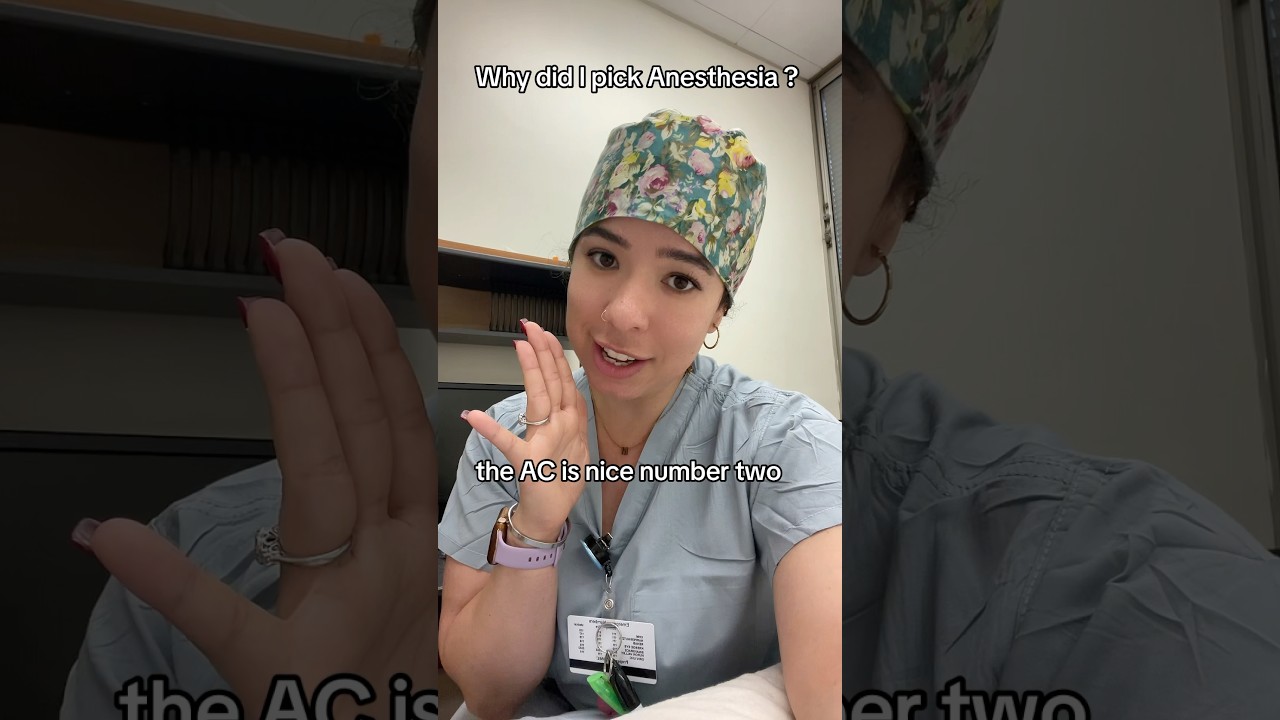 💉😷Why I picked anesthesia as a specialty ! Should I do a part 2? #residency #anesthesia