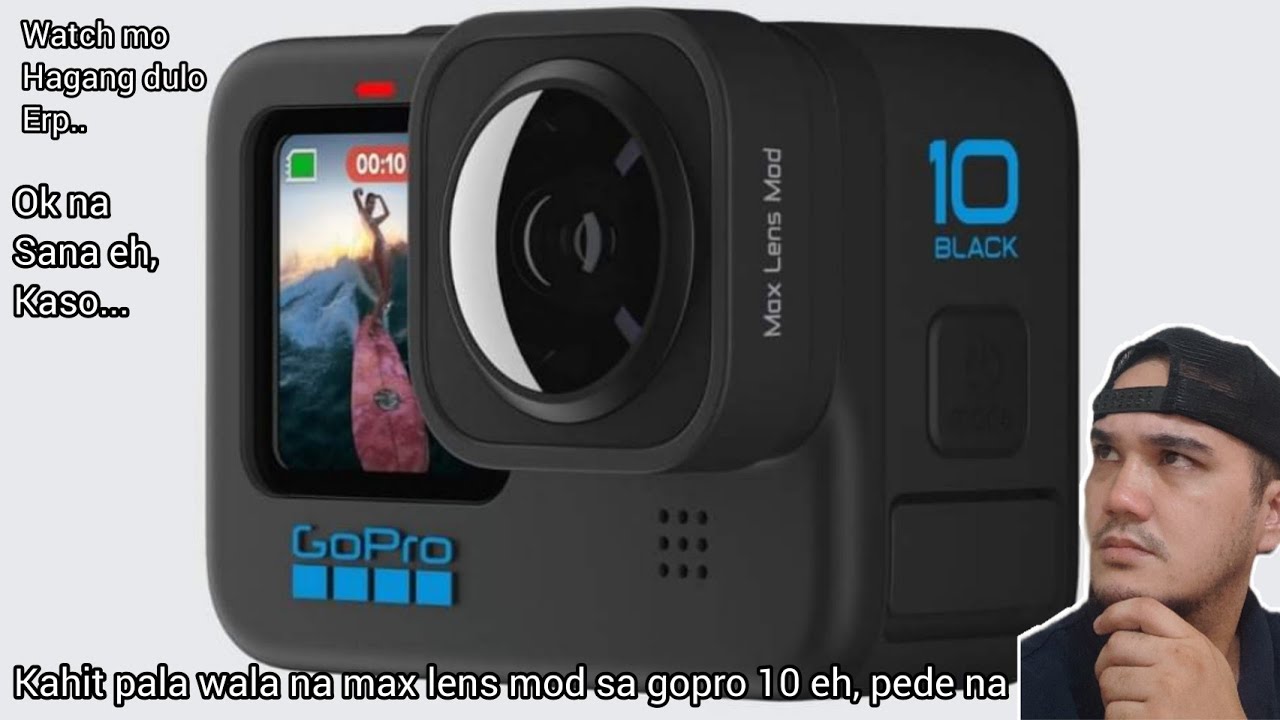 GOPRO max lens mod kahit pala wala na eh pede na magamit ang horizontal lock kay gopro 10? totoo?