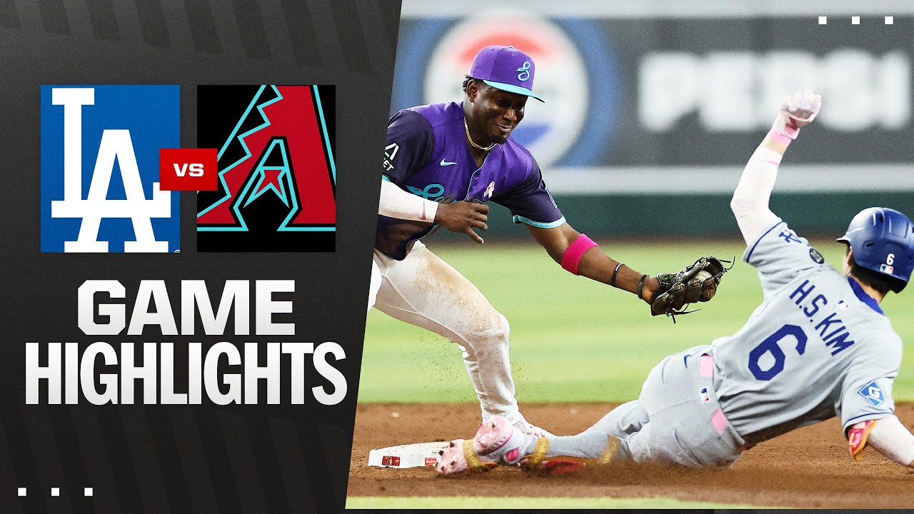 Dodgers vs. D-backs Game Highlights (5/11/25) | MLB Highlights