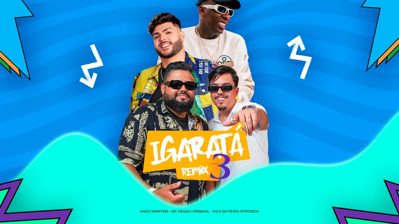 Medley De Igarat&aacute; 3 (Remix) - Kadu Martins, MC Neg&atilde;o Original, DG e Batid&atilde;o Stronda