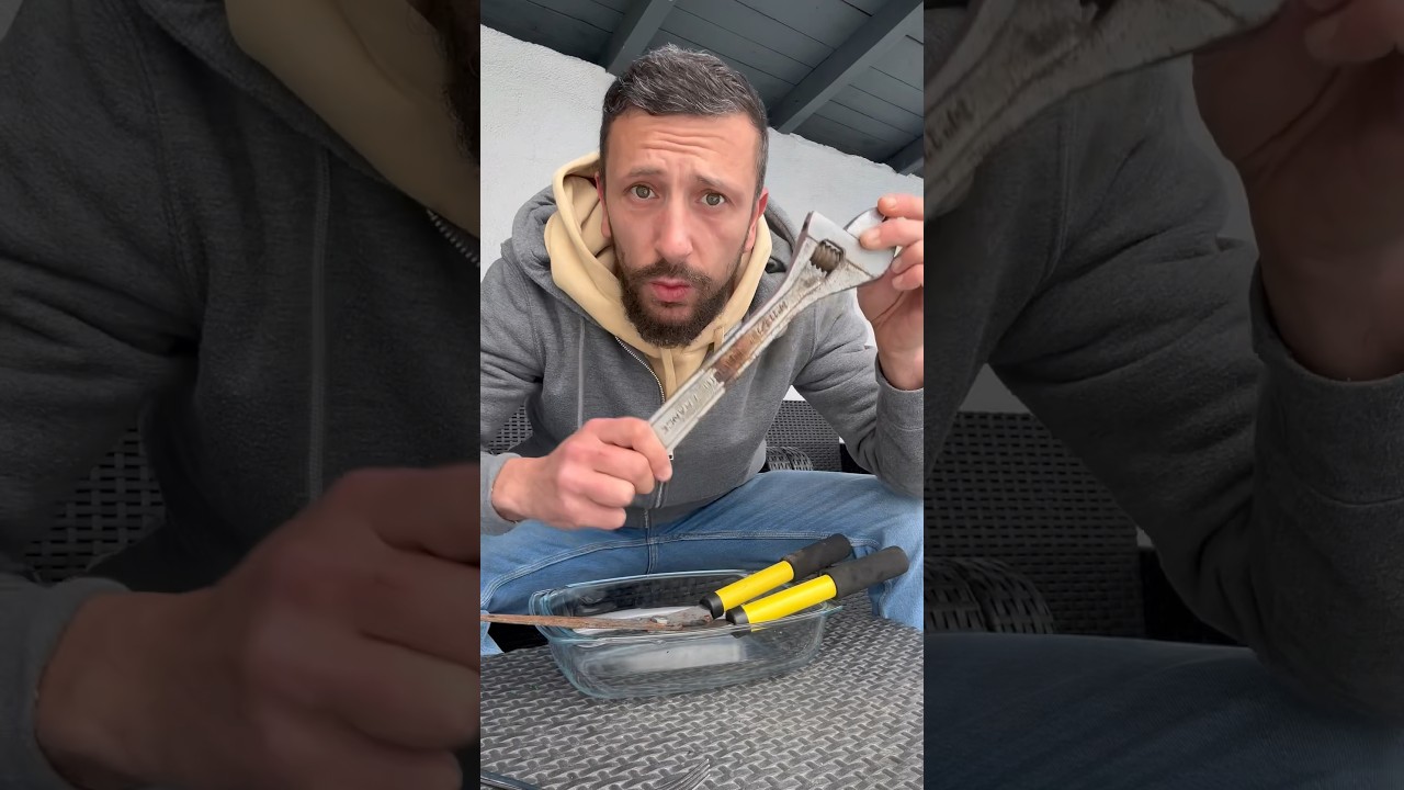 Astuce anti rouille outils couverts surpuissant #rouille #couverts #outils