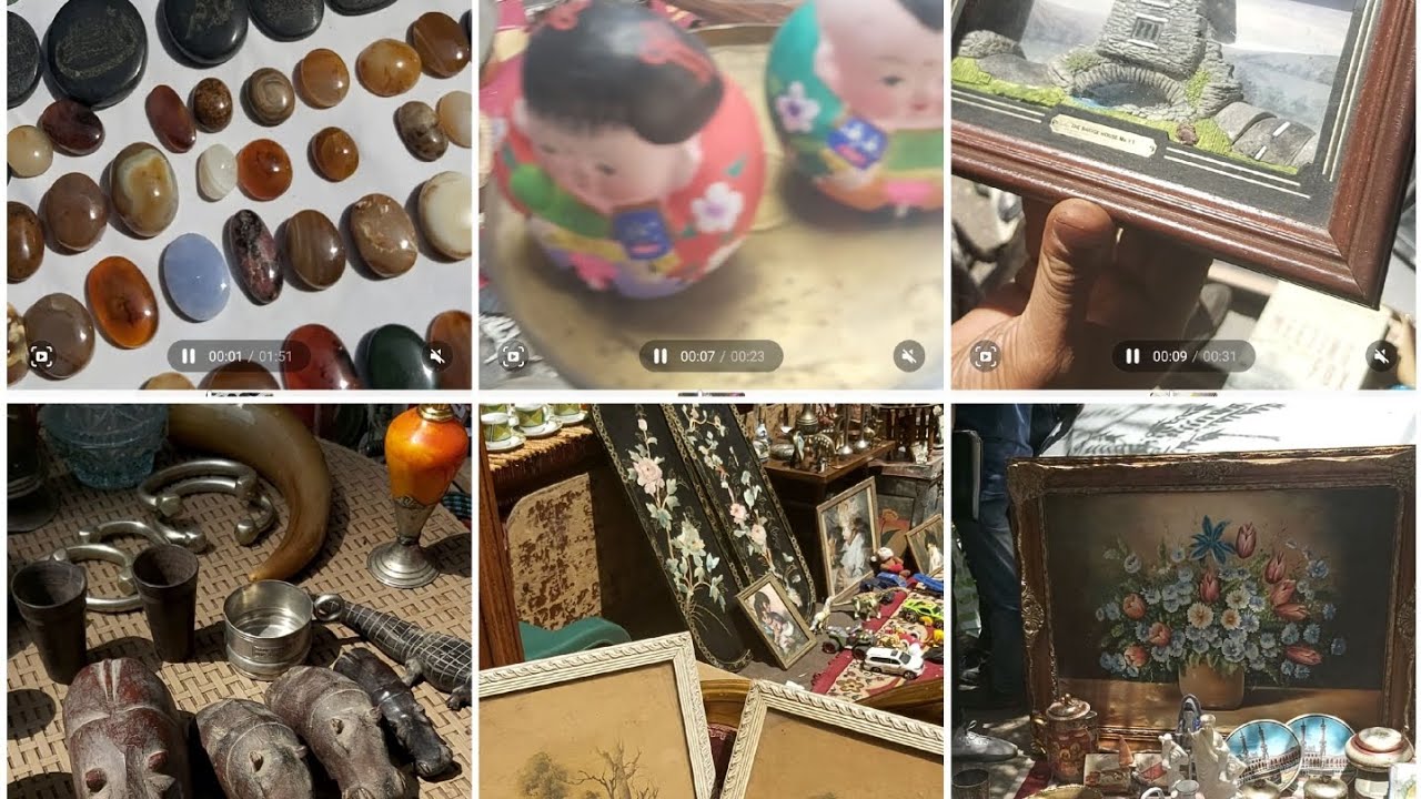 سوق ديانا في العتبة: أحجار كريمة ونحاس ولوحات وأطباق وساعات 😛🥰🥳🙈