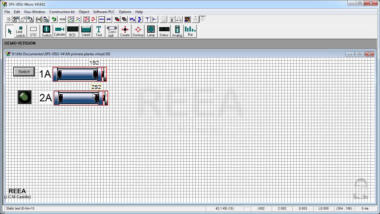 Siemens LOGO! 8 con SPS-Visu (Simulador de plantas virtuales)