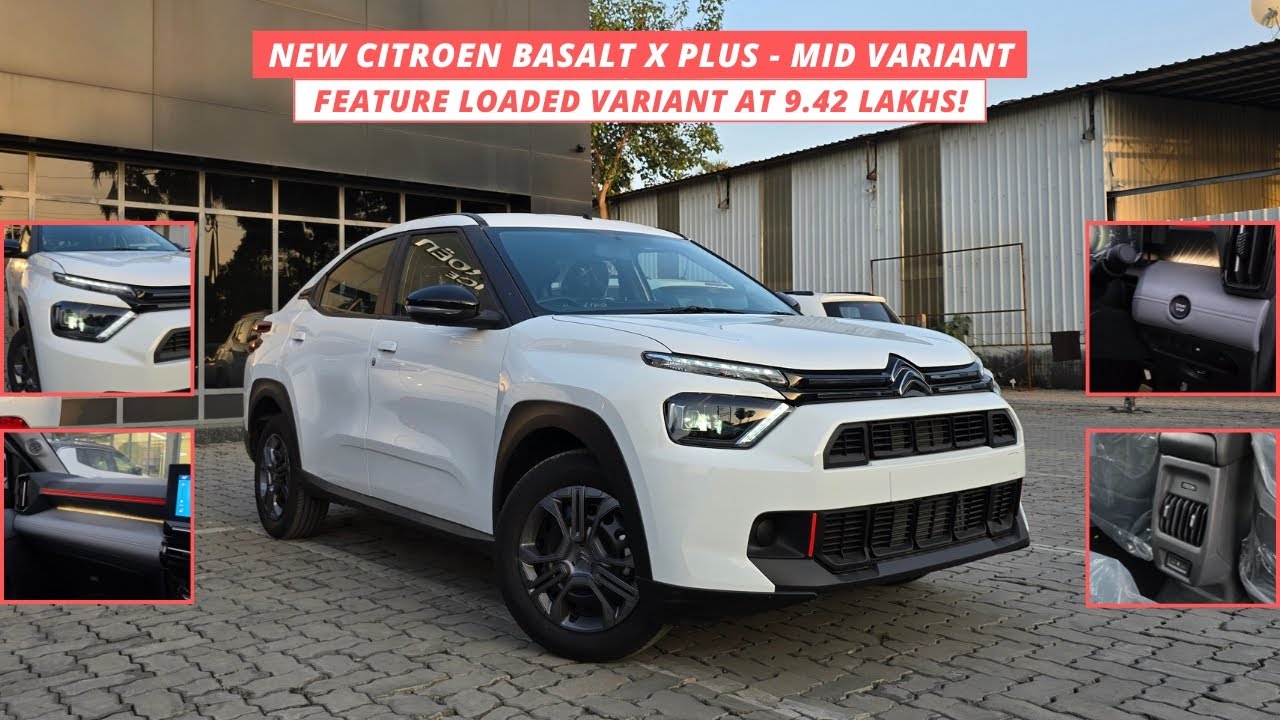 New Citroen Basalt X Plus Variant Walkaround | Citroen Basalt X Plus 1.2 Petrol MT | GA Automotive