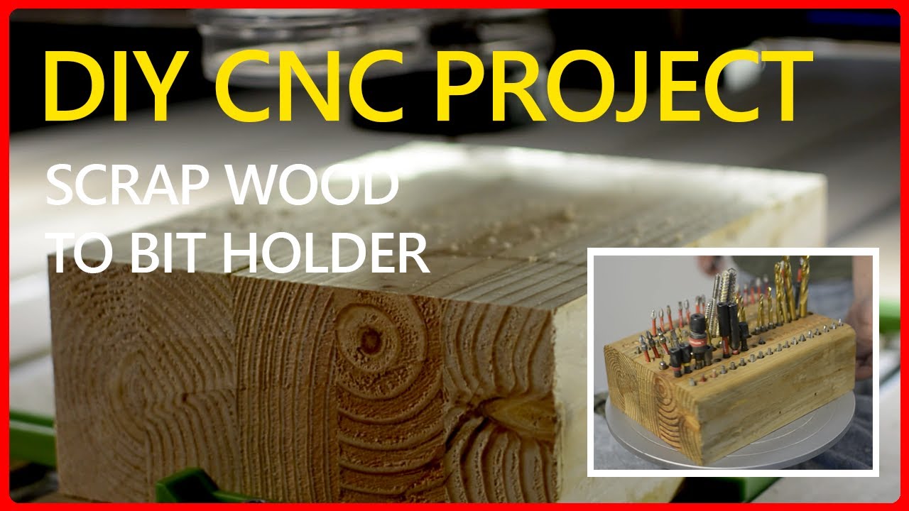 Bit Holder from Scrap Wood