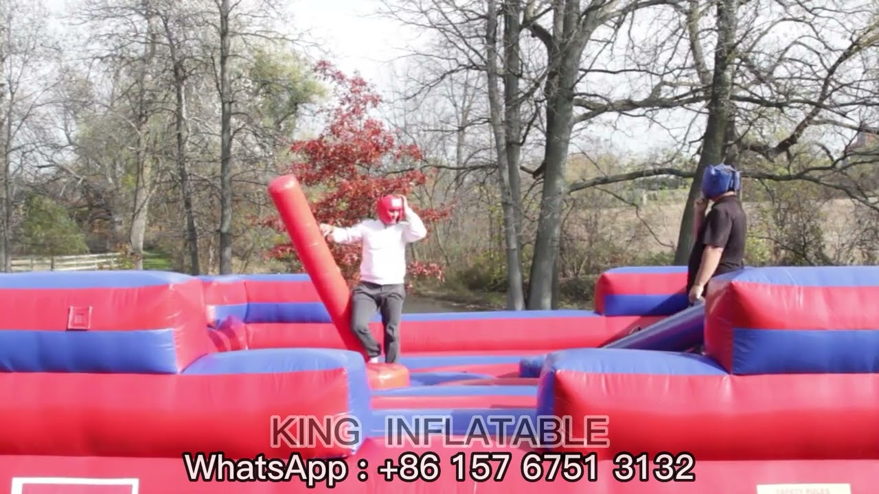 Inflatable Gladiator Joust Inflatables Sport Games Bouncer for Kids & Adults