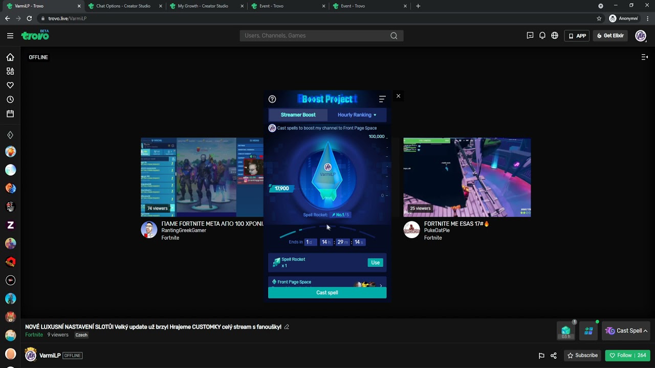 NEJLEP&Scaron;&Iacute; PLATFORMA PRO MAL&Eacute; STREAMERY! Jak vydělat jako mal&yacute; streamer?! Trovo review