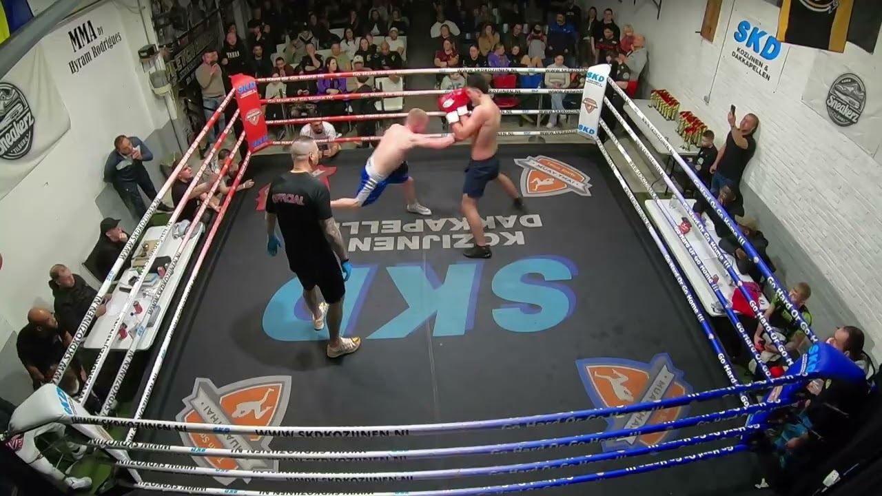 Ege Kaya vs Maks wasacz at team smits boxing event 2026. Full fight.