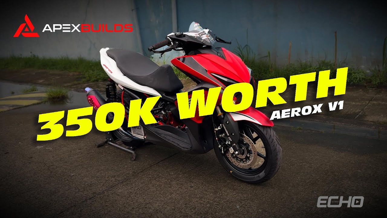 Yamaha Aerox V1 350K Build Showcase | Echo Vlogs