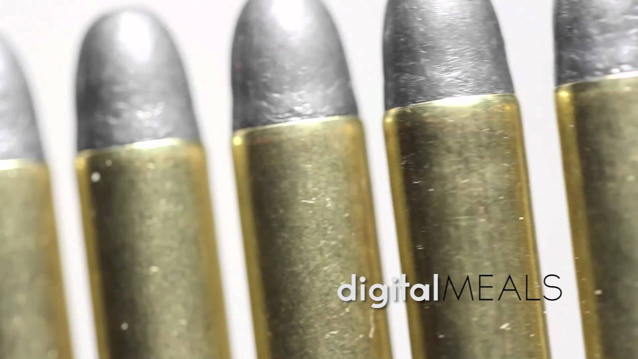 Bullets - Macro Lens [Royalty-Free Stock Footage]
