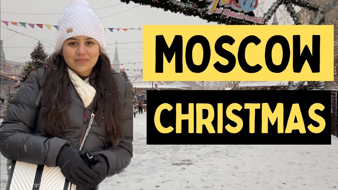 Christmas in Moscow | Russia Travel guide | Moscow winter | Russia vlog Hindi | Weekly Vlog