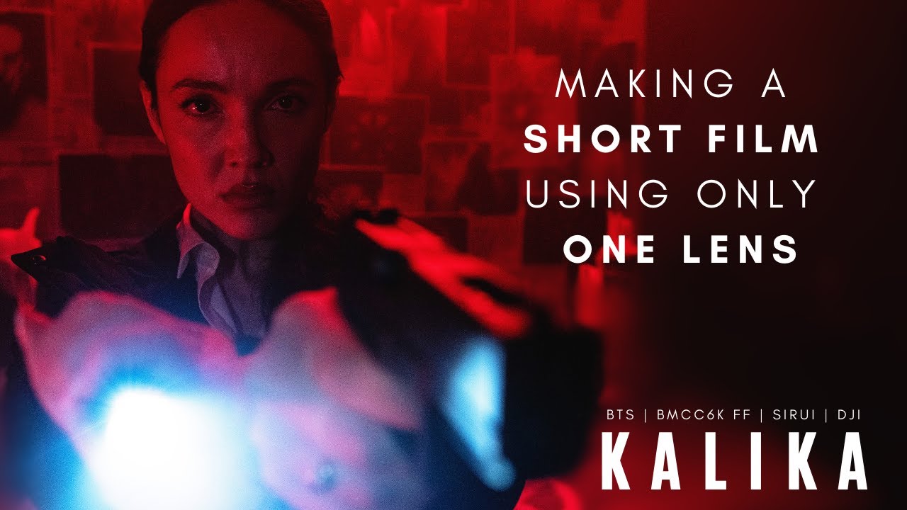 Making a short film using one lens! | KALIKA BTS | BMCC6K | SIRUI ANAMORPHIC