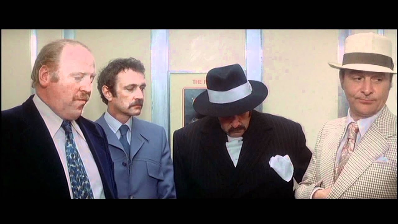 Lift fart scene