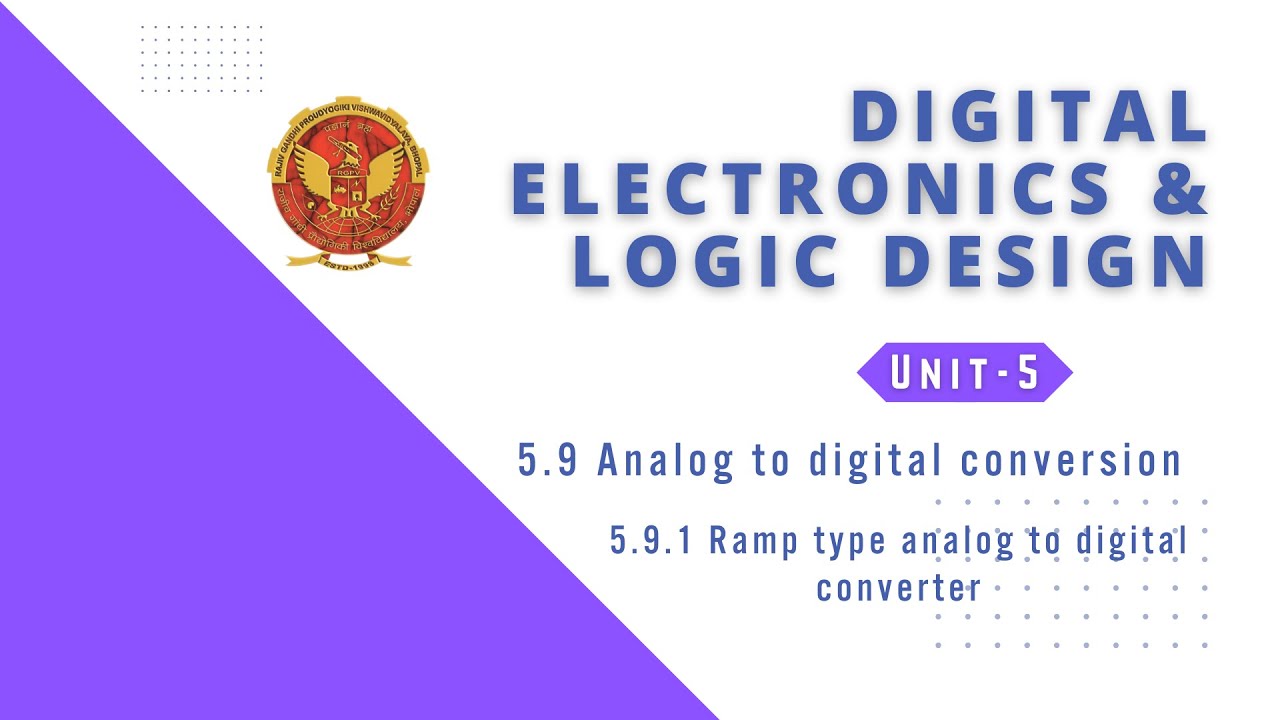5.9.1 Ramp type analog to digital converter | EE403 |
