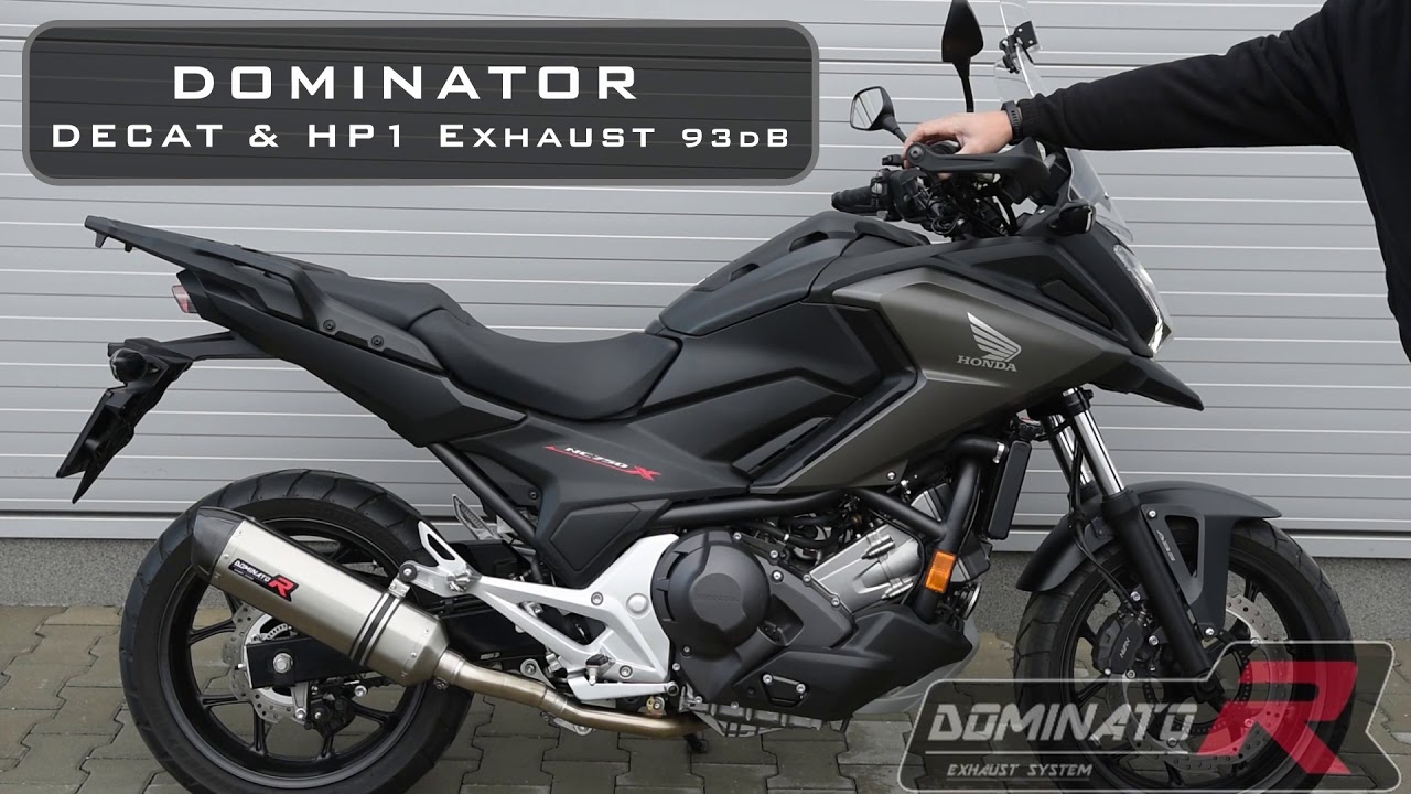 Honda NC 750 🔥 Pure HQ Sound ⚡️Dominator Exhaust Sound Compilations 🏍 Decat vs Catalyst 🎧 🇵🇱