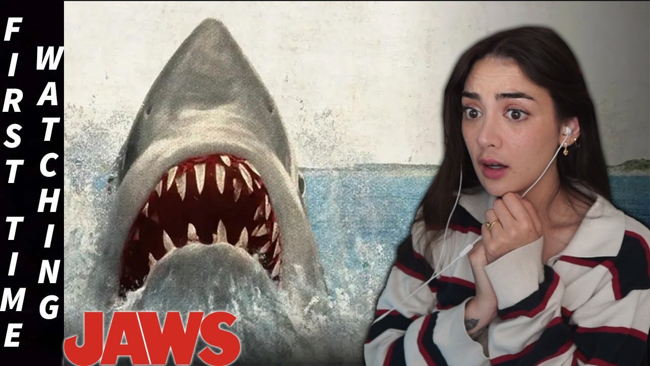 Я БОЛЬШЕ НИКОГДА НЕ ЗАЙДУ В ВОДУ 🌊🦈! | Реакция на фильм &laquo;Челюсти&raquo; (1975) *Смотрю впервые*