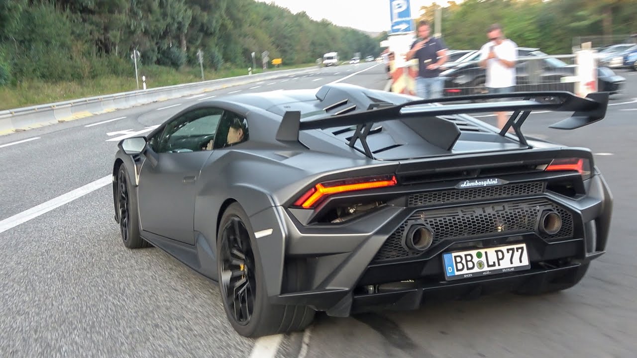 Lamborghini Huracan STO - Start Up and Acceleration Sound at the N&uuml;rburgring!