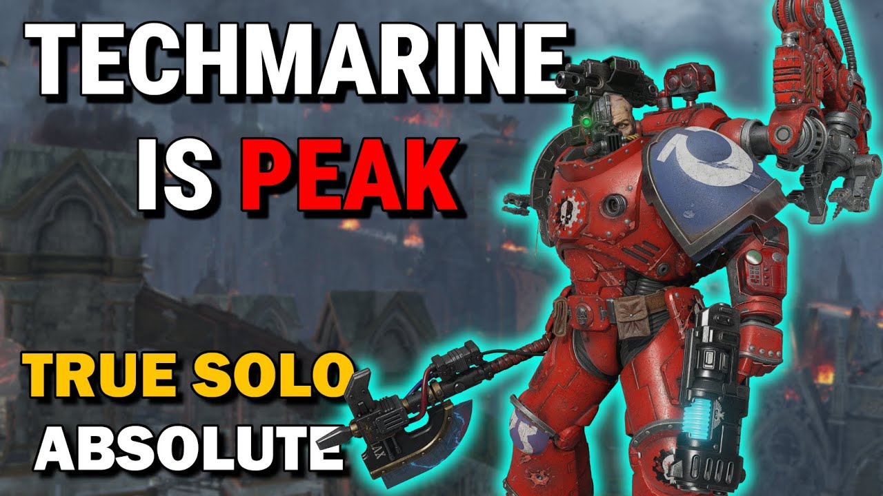 NEW Techmarine Class EXTERMINATES Xenos & Heretics In New Mission - True Solo Absolute | PTS 12.0