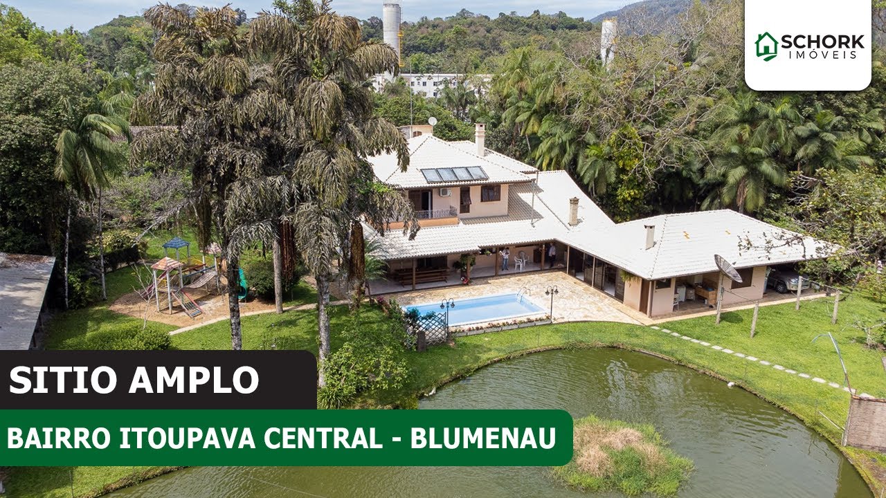 🏠 TOUR VIRTUAL SCHORK -  SÍTIO À VENDA NO BAIRRO ITOUPAVA CENTRAL - BLUMENAU/SC!