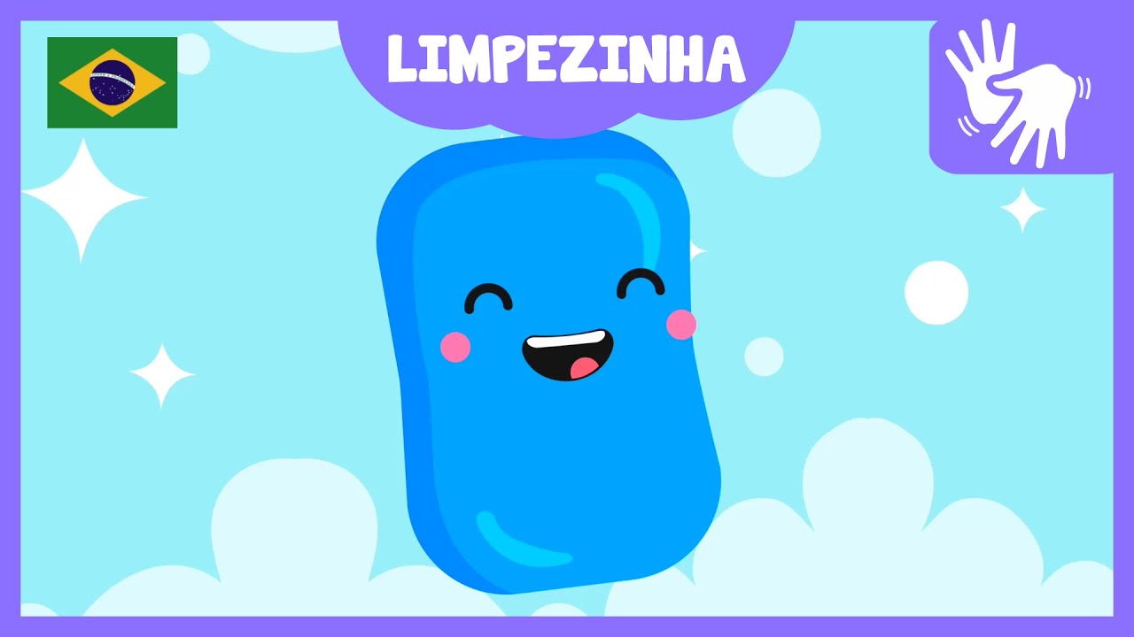 PAPALA - LIMPEZINHA - LIBRAS [ clipe infantil ]