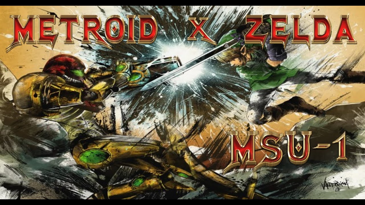 Zelda x Metroid Crossover Randomizer MSU-1. New Game Soundtrack Music Set. SMZ3 MSU-1
