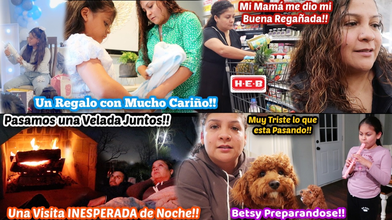 ‼️Mi Mamá me REGAÑO🫣+Pasamos una Velada Juntos🥹+Muy Triste lo que esta Pasando😞+Betsy PREPARANDOSE🥰